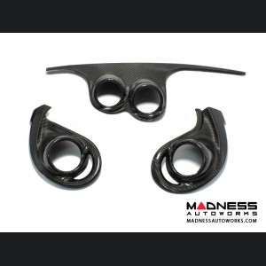 Alfa Romeo 4C Interior Air Vent Trim Kit - Carbon Fiber - Coupe